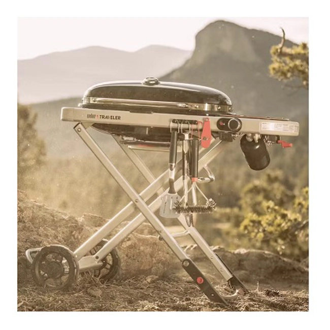 Vendita online Barbecue a gas Weber Traveler Black